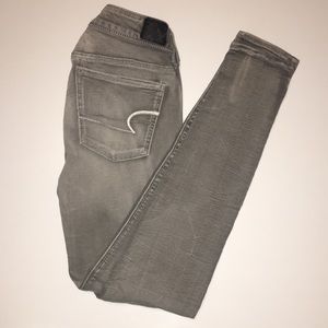 American Eagle Super Stretch Jegging (gray)